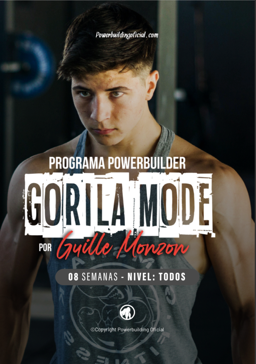 Gorila Mode Powerbuilding – GUILLE MONZÓN